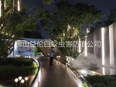 平洲小区消杀蚊蝇工程